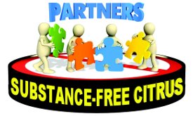 Partners for a Substance-Free Citrus logo